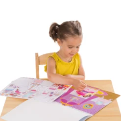 Reusable Sticker Pad - Princess Castle