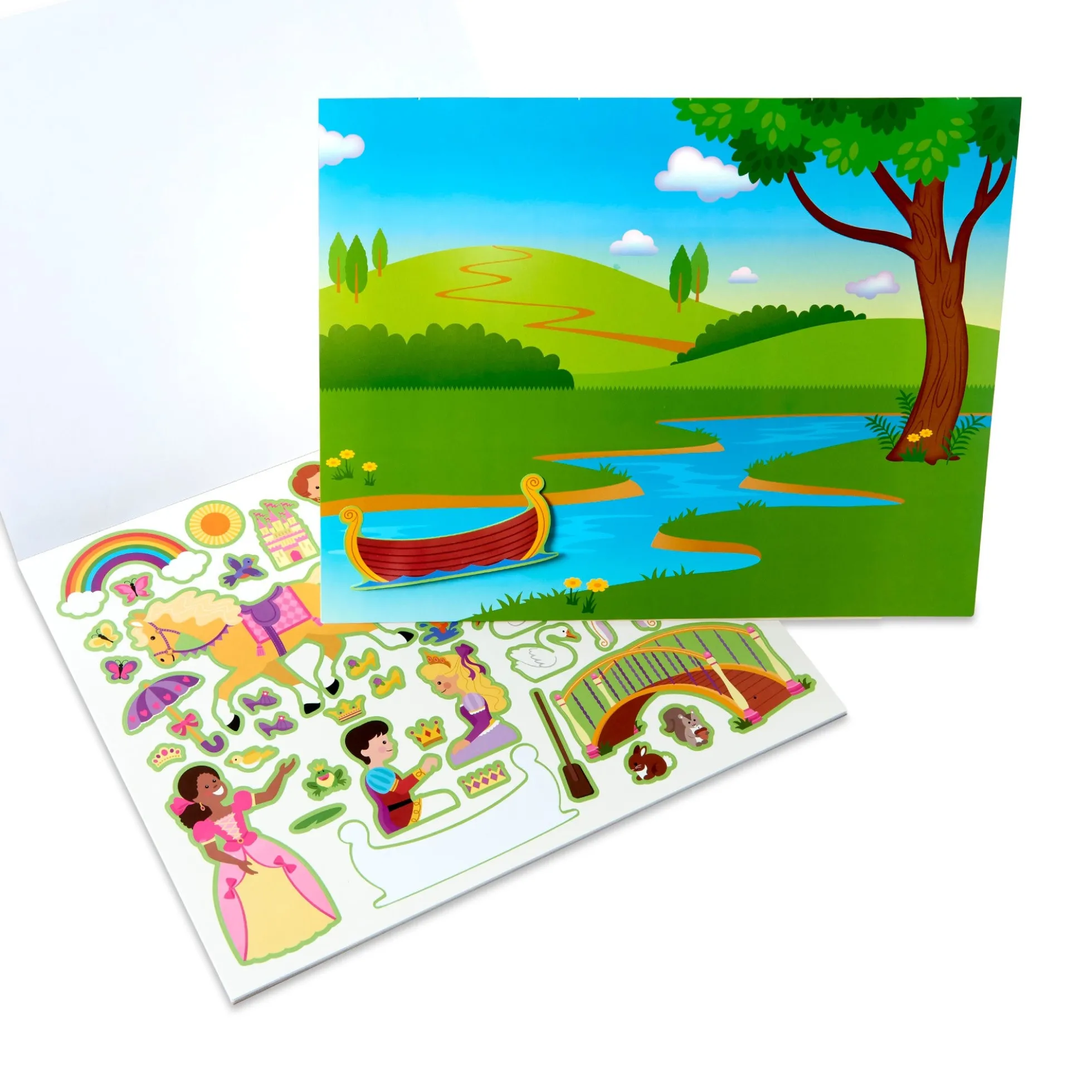 Reusable Sticker Pad - Princess Castle