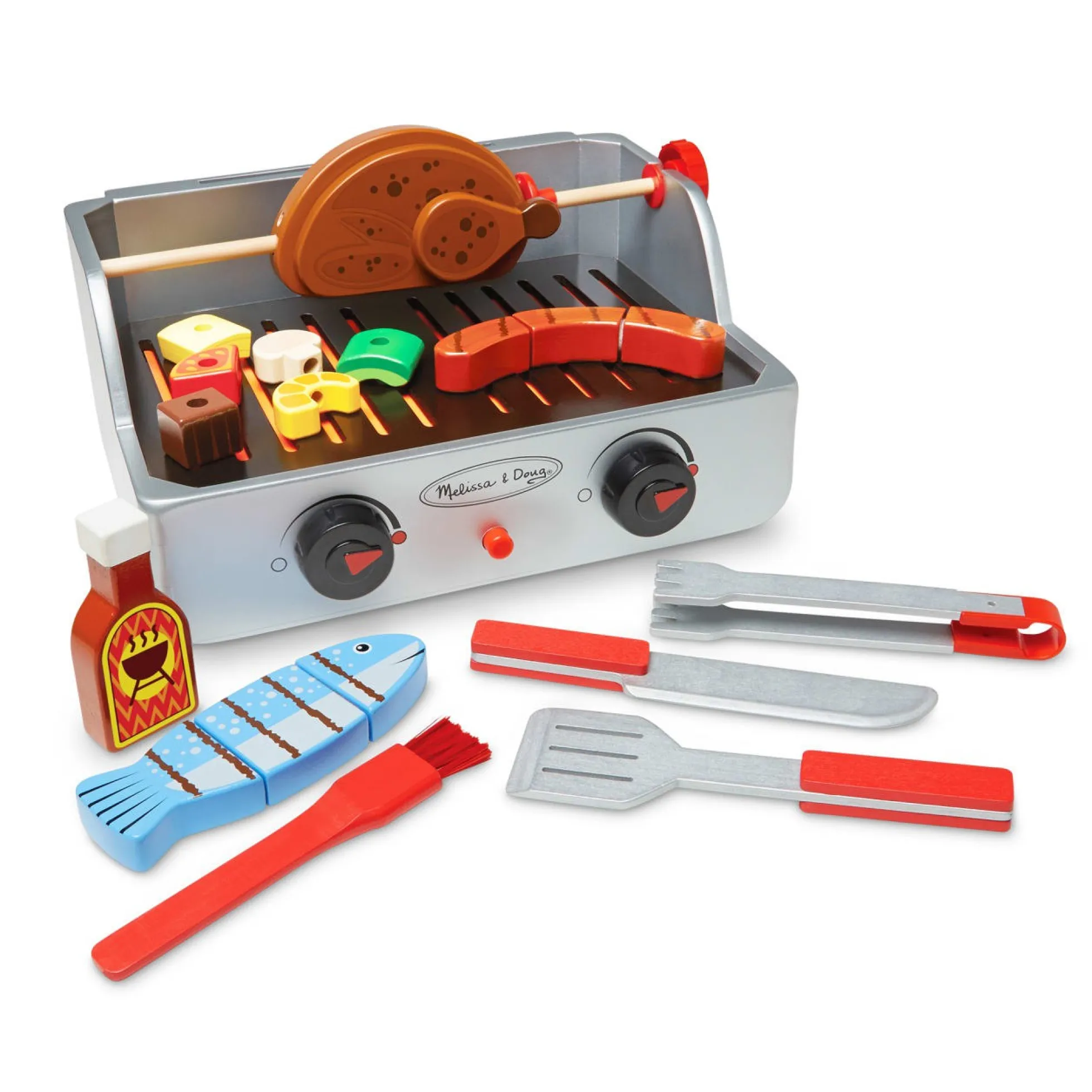 Rotisserie & Grill Barbecue Set
