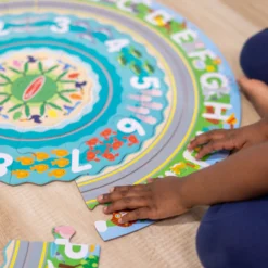 Round the Shore Tracks Floor Puzzle – 48 Pieces