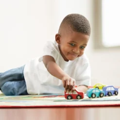 Round the Town Road Rug & Car Set
