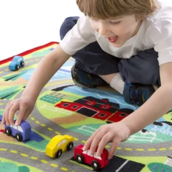 Round the Town Road Rug & Car Set