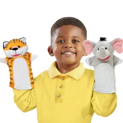 Safari Buddies Hand Puppets
