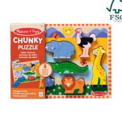 Safari Chunky Puzzle - 8 Pieces