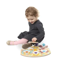 Safari Jumbo Peg Puzzle - 3 Pieces