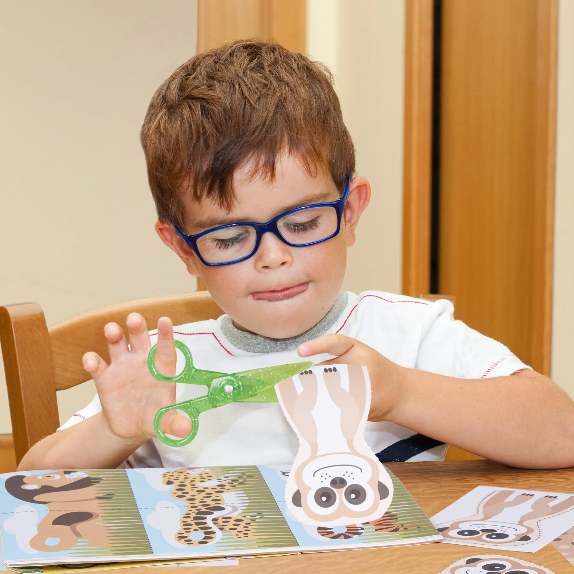 Safari Scissor Skills Activity Pad