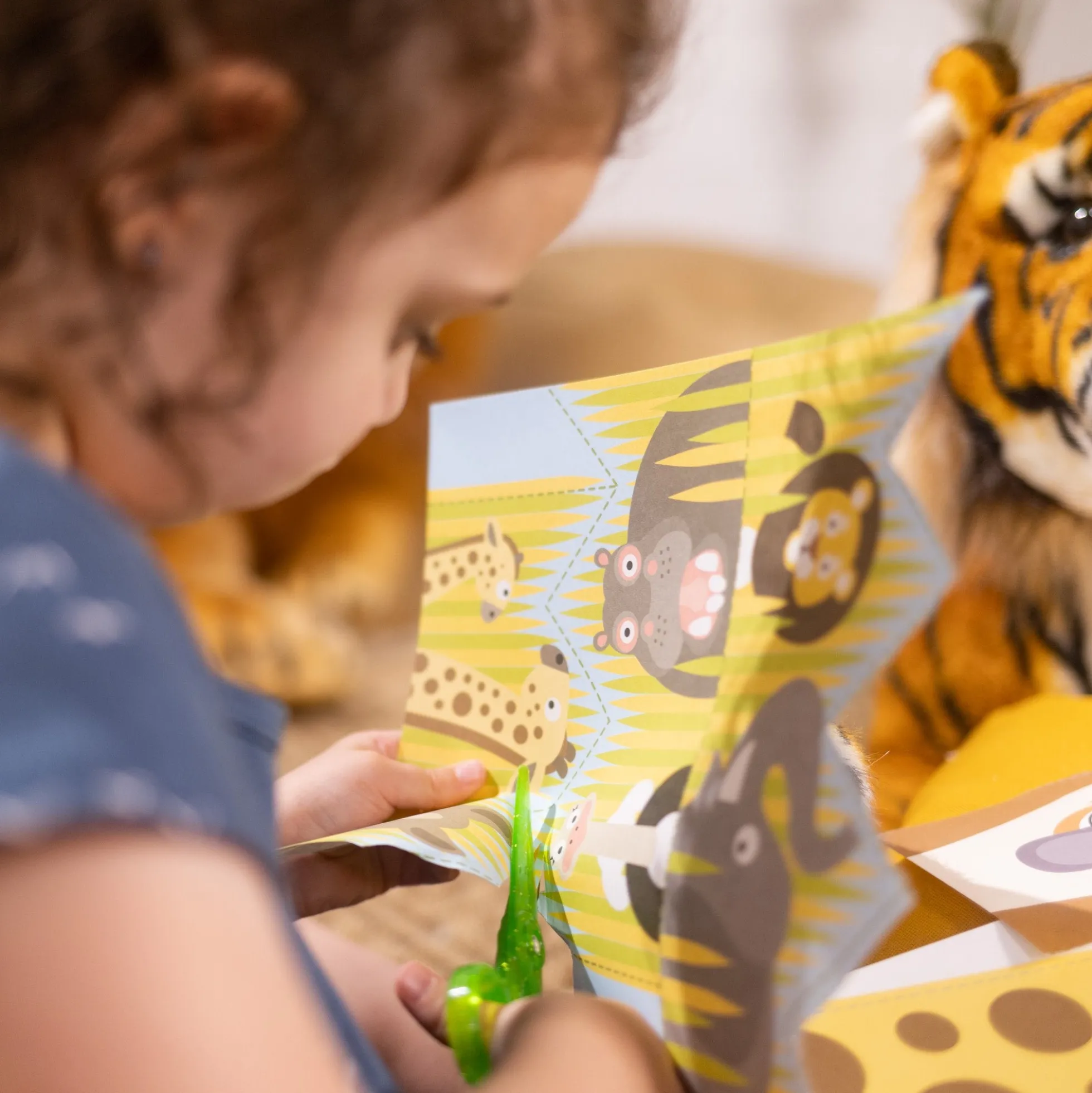 Safari Scissor Skills Activity Pad