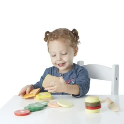 Sandwich Making Set - Wooden Play Food