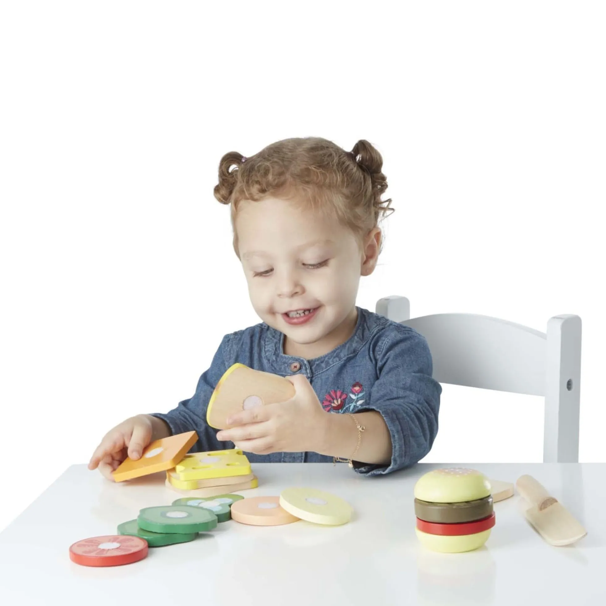 Sandwich Making Set - Wooden Play Food