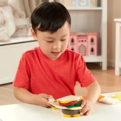 Sandwich Making Set - Wooden Play Food
