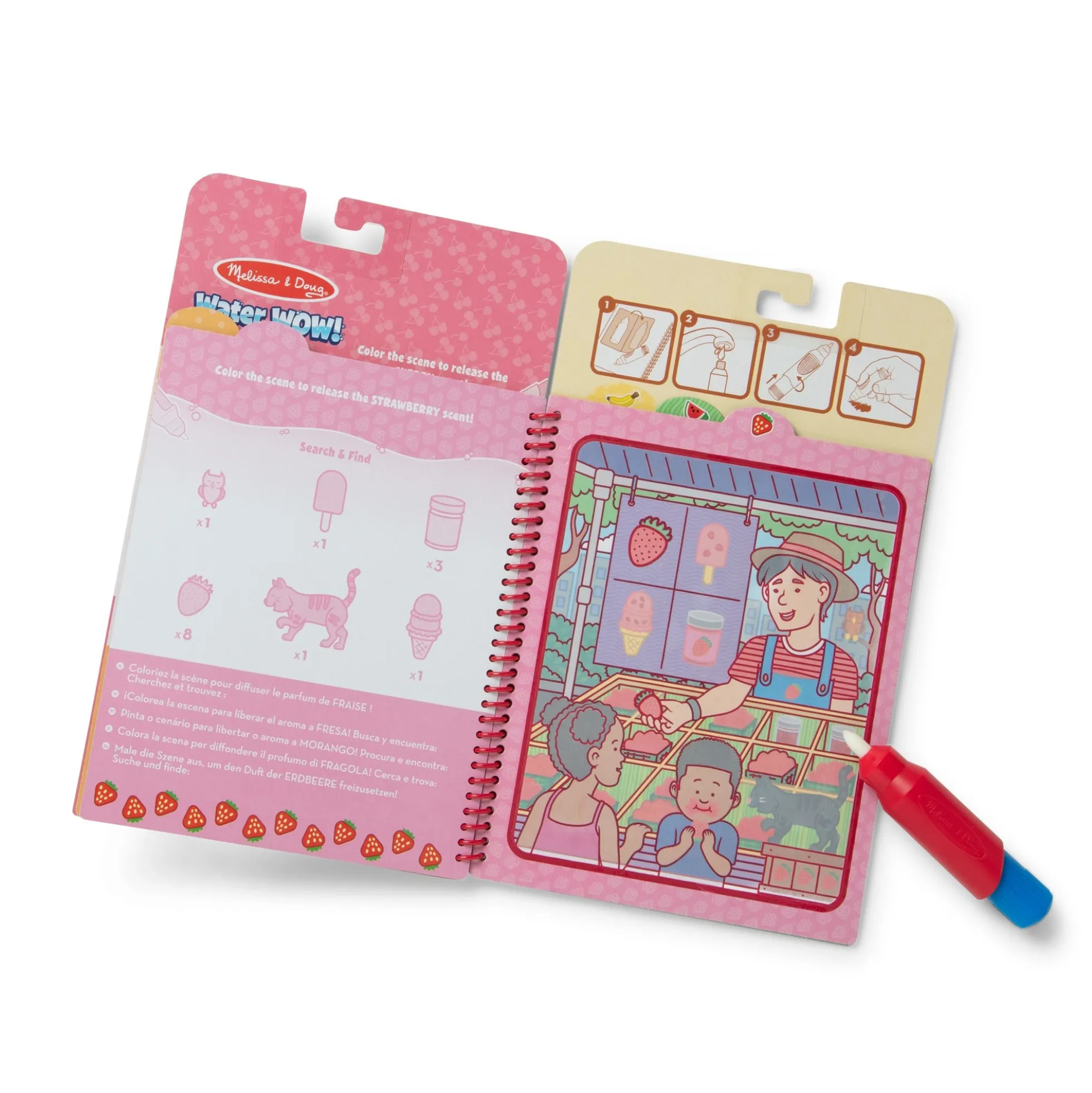 Scented Water WOW! Water-Reveal Pad - Fruit
