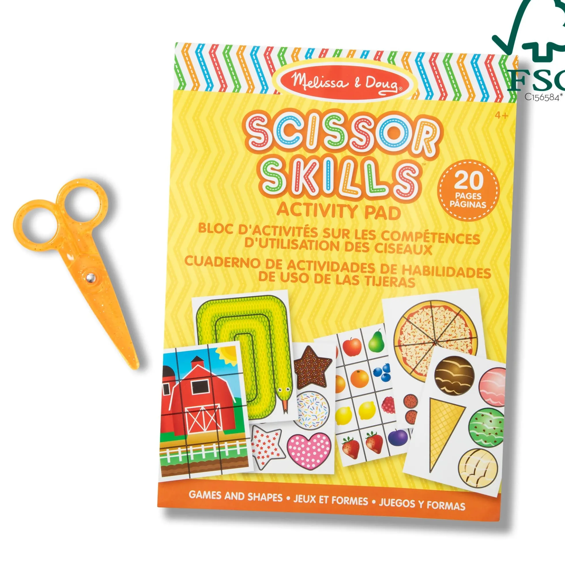 Scissor Skills Activity Pad