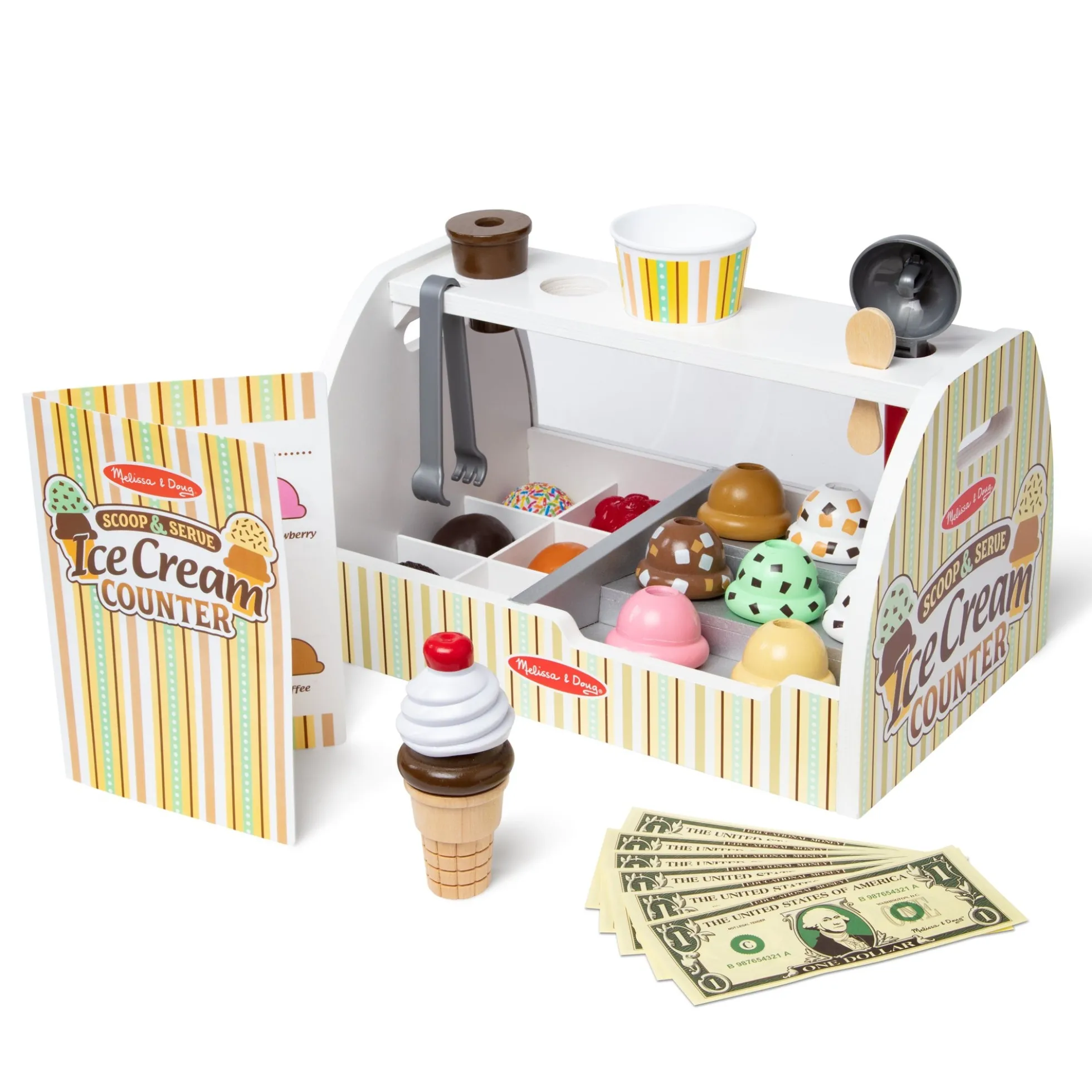 Scoop & Serve Ice Cream Counter