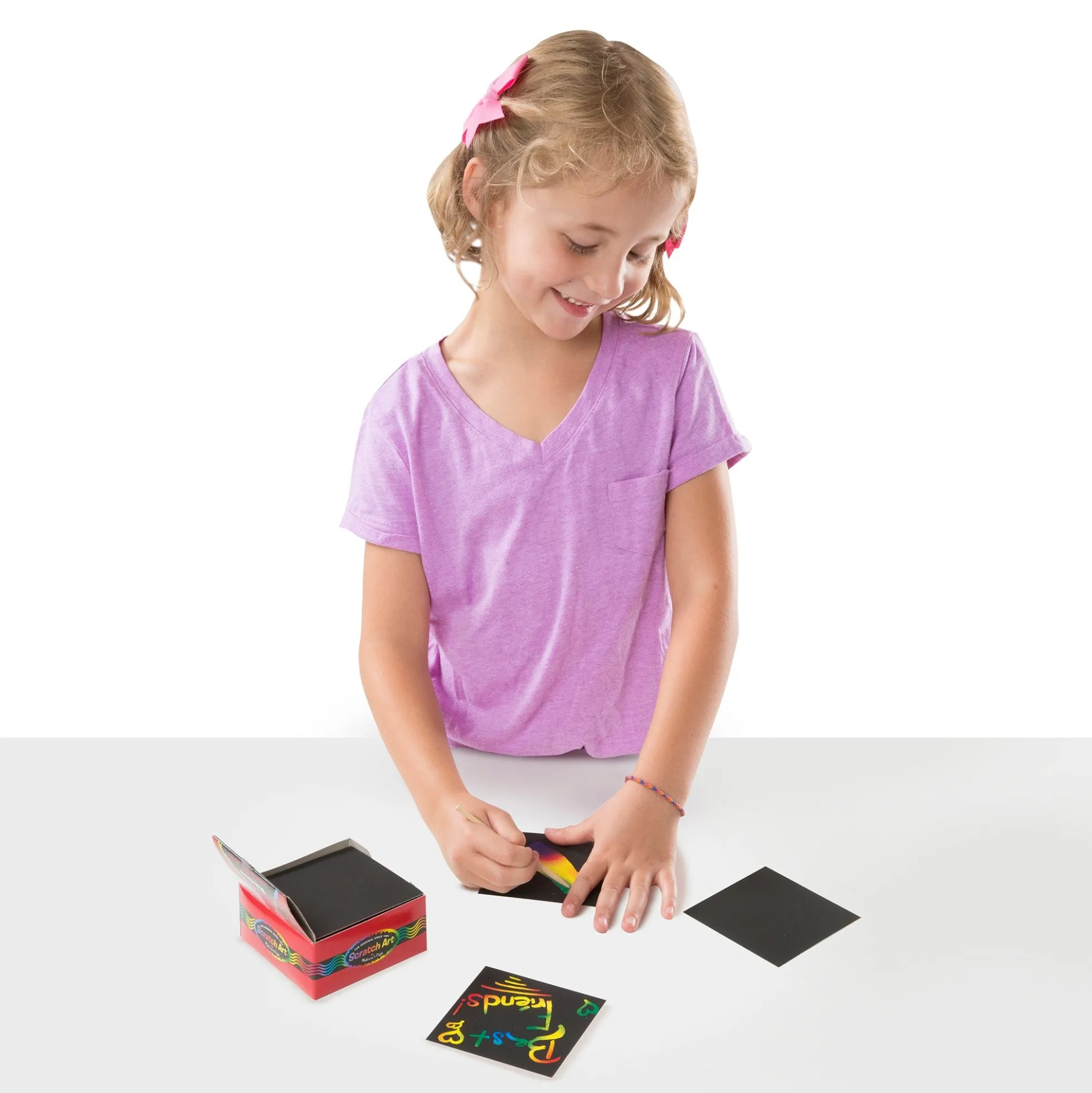 Scratch Art Rainbow Mini Notes _Box of 125