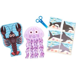 Sea Life Scissor Skills Activity Pad