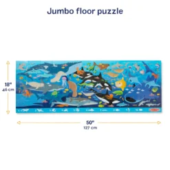 Search & Find Beneath the Waves Floor Puzzle - 48 Pieces