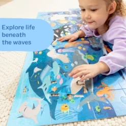 Search & Find Beneath the Waves Floor Puzzle - 48 Pieces