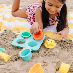 Seaside Sidekicks Sand Cupcake Set