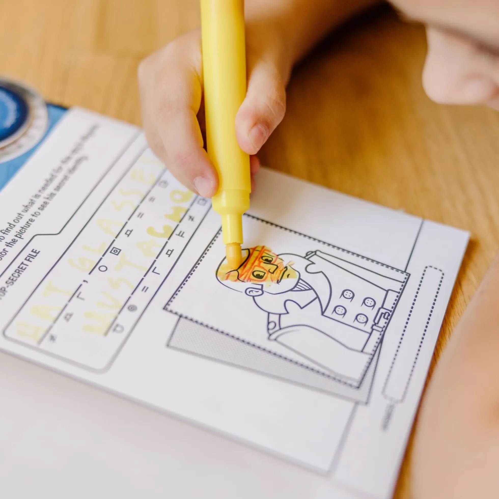 Secret Decoder Game Book - On the Go Travel Activity Book