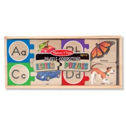 Self-Correcting Letter Puzzles