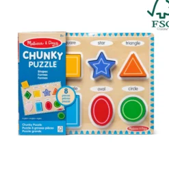Shapes Chunky Puzzle - 8 Pieces
