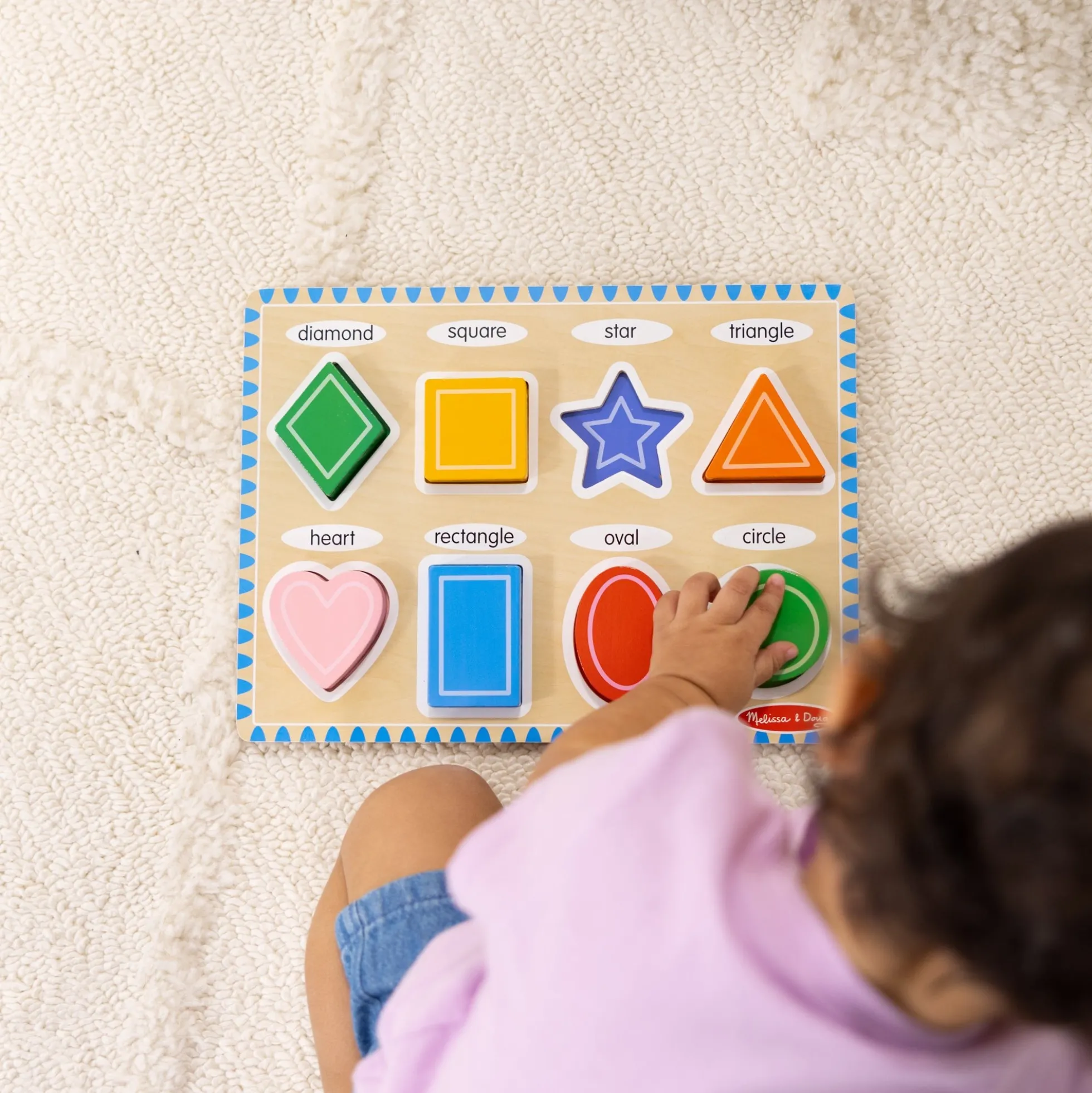 Shapes Chunky Puzzle - 8 Pieces