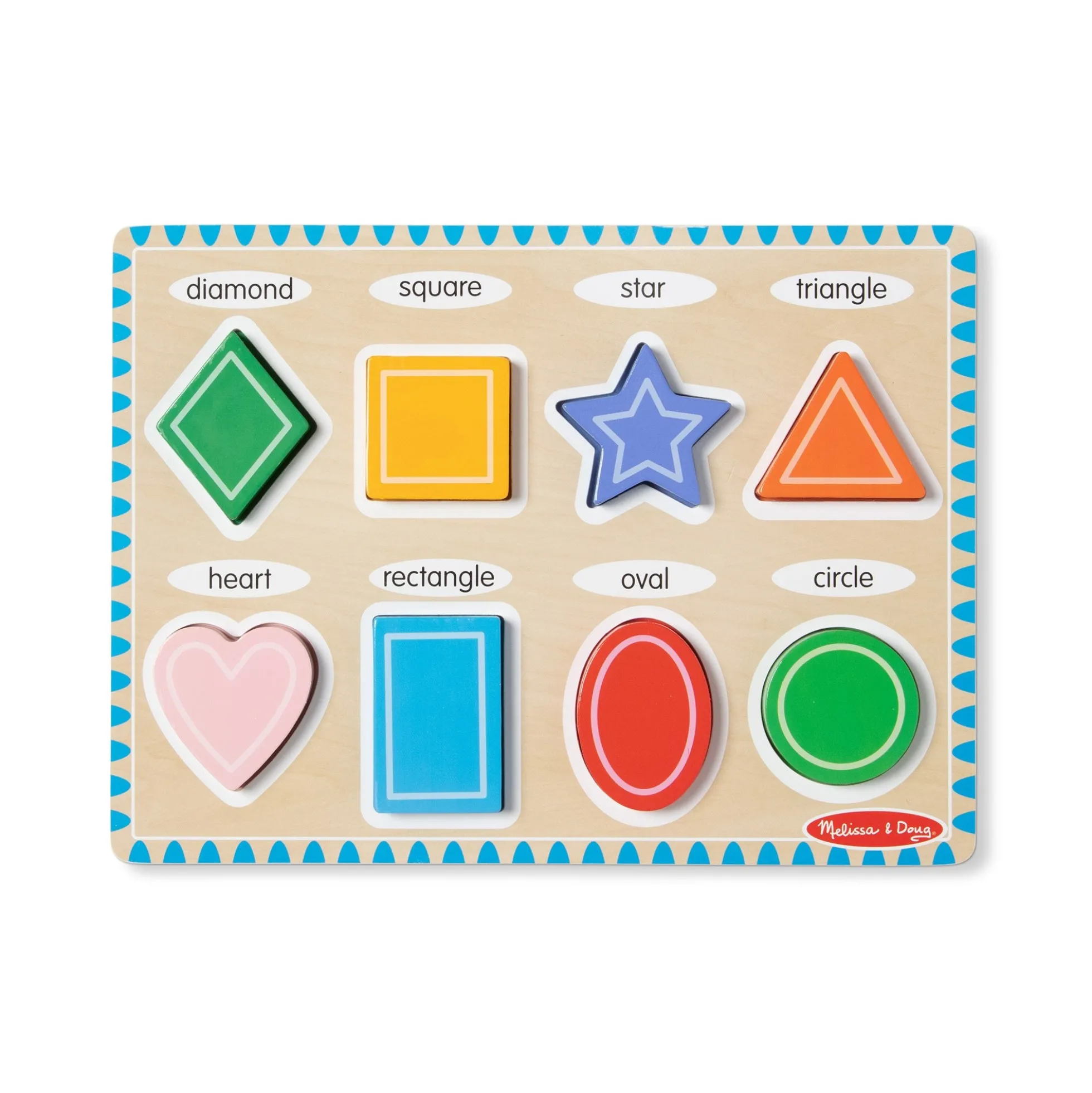 Shapes Chunky Puzzle - 8 Pieces