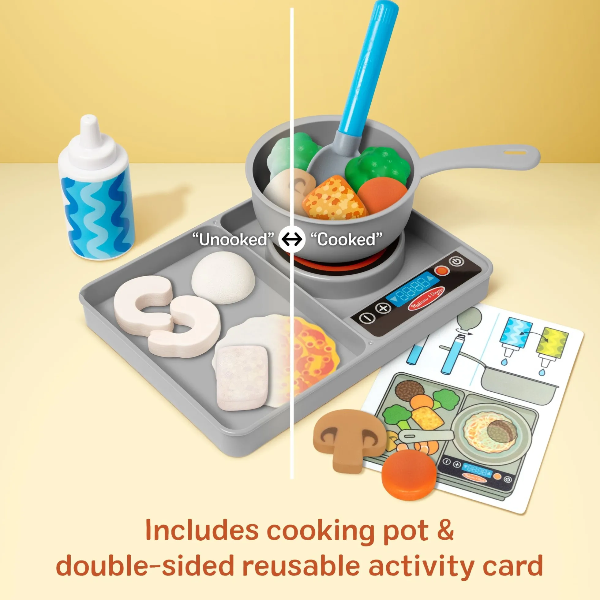 Simmer & Stir Stovetop Play Set with Color Changing Water WOW!