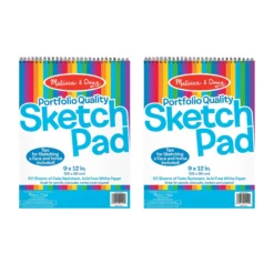 Sketch Pad 2-Pack (9-Inch x 12-Inch)