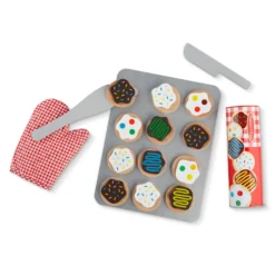 Slice & Bake Cookie Set - Wooden Play Food