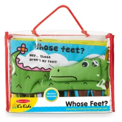 Soft Activity Book - Whose Feet?
