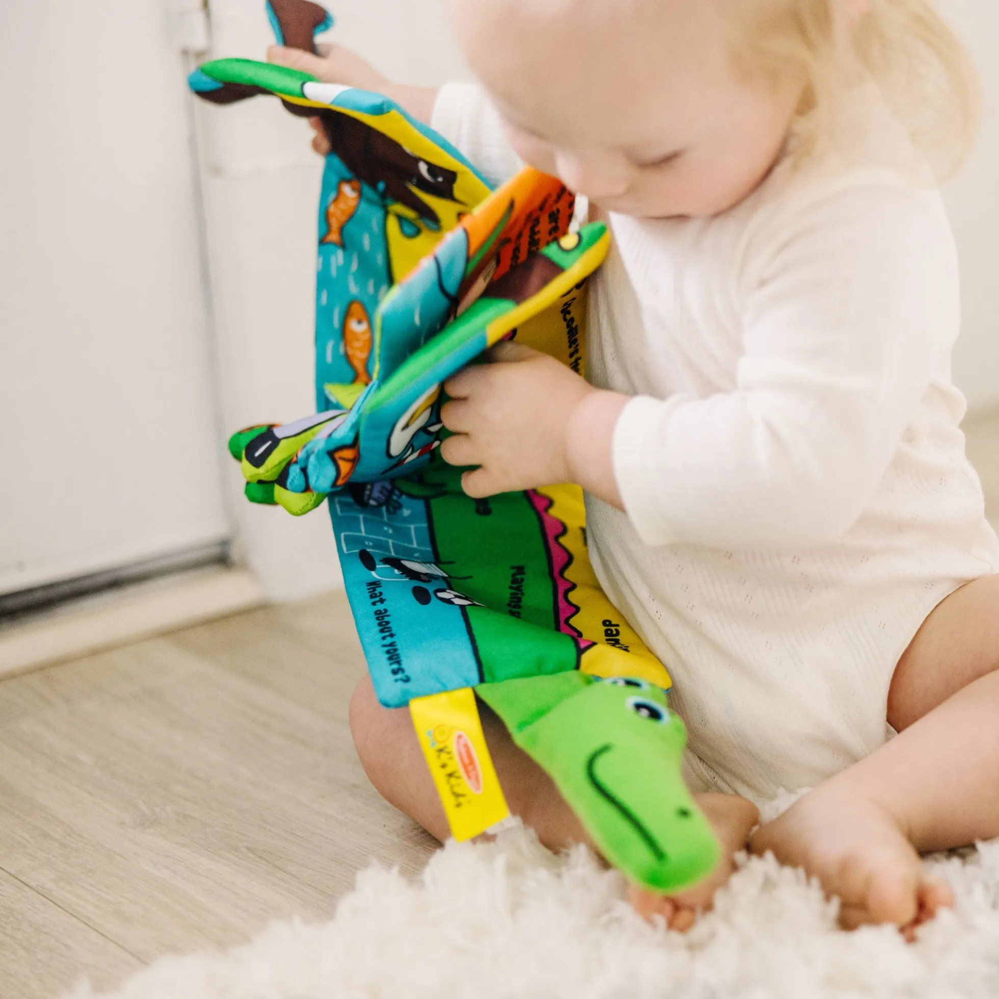 Soft Activity Book - Whose Feet?