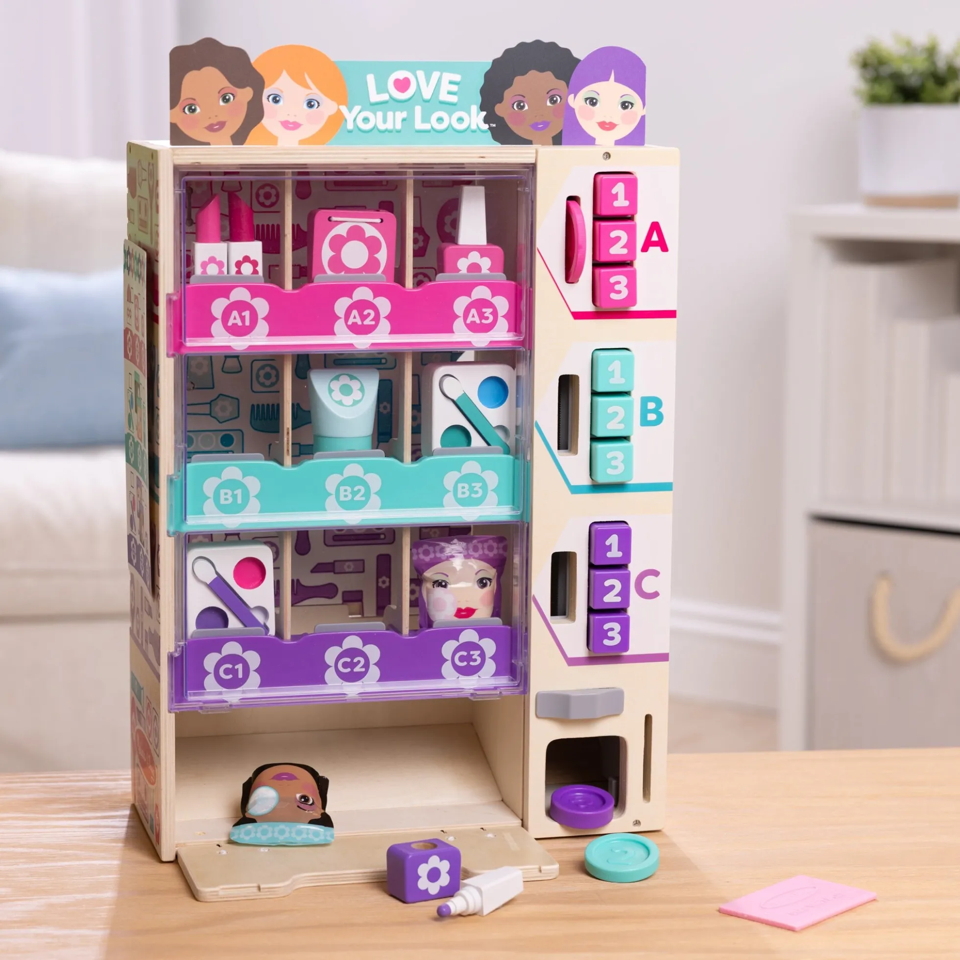 Sort, Stock, Select Beauty Kiosk Play Set
