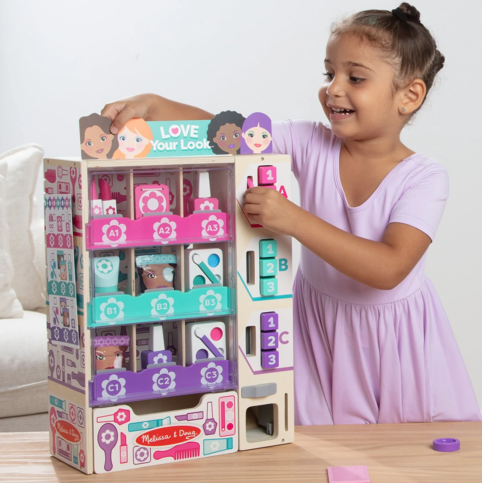 Sort, Stock, Select Beauty Kiosk Play Set