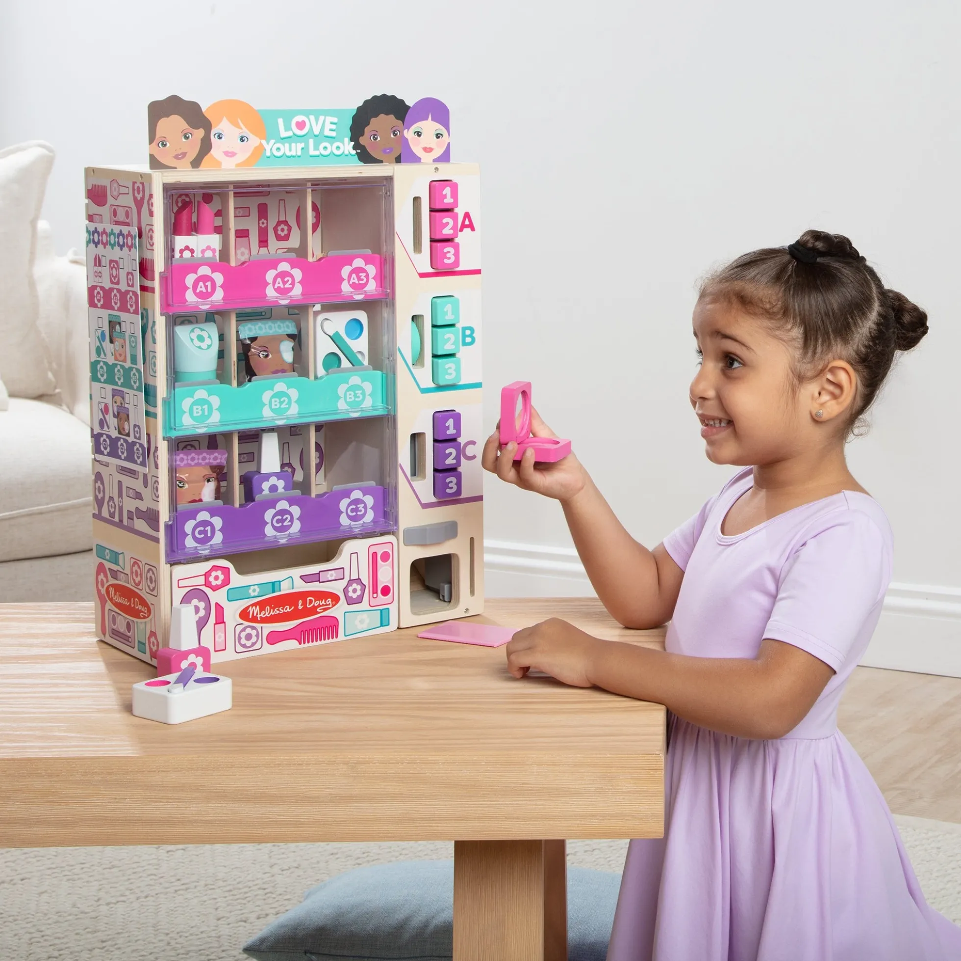 Sort, Stock, Select Beauty Kiosk Play Set