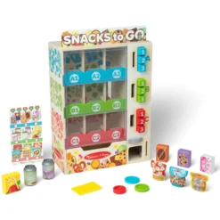 Sort, Stock, Select Wooden Vending Machine Play Set