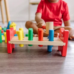 Stack, Sort & Pound Wooden Toy Collection