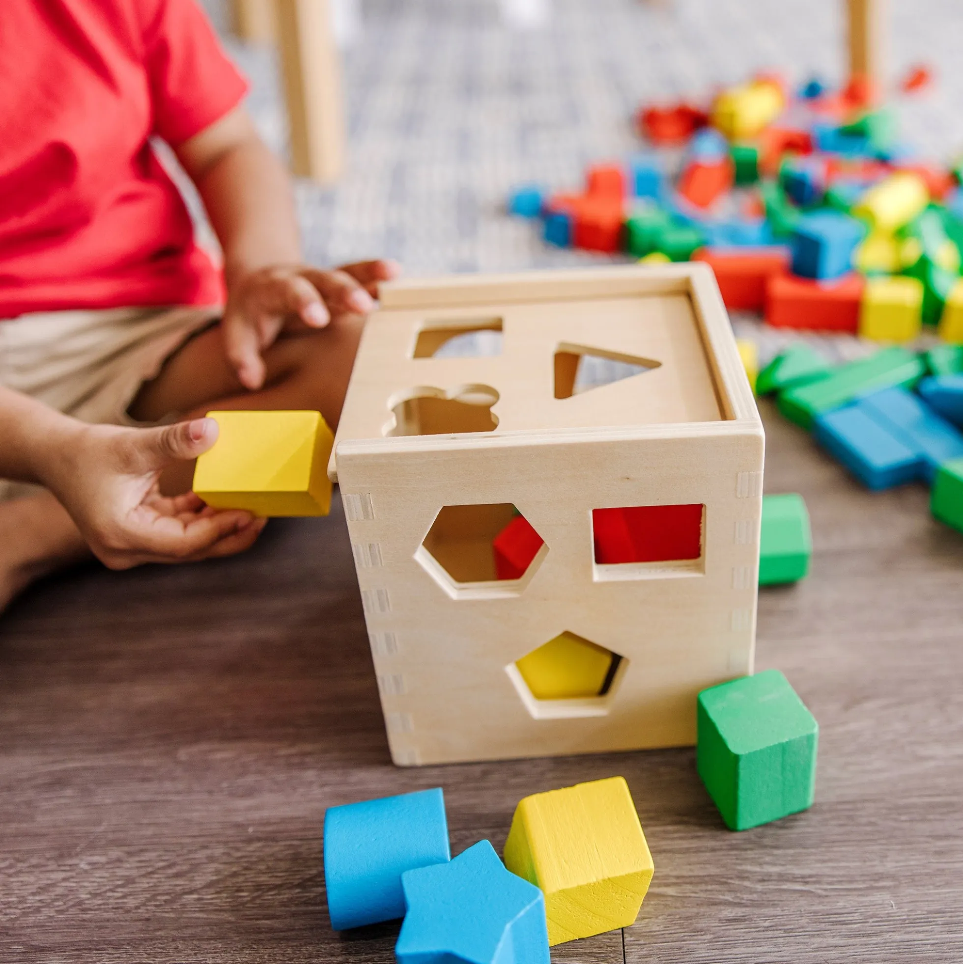 Stack, Sort & Pound Wooden Toy Collection