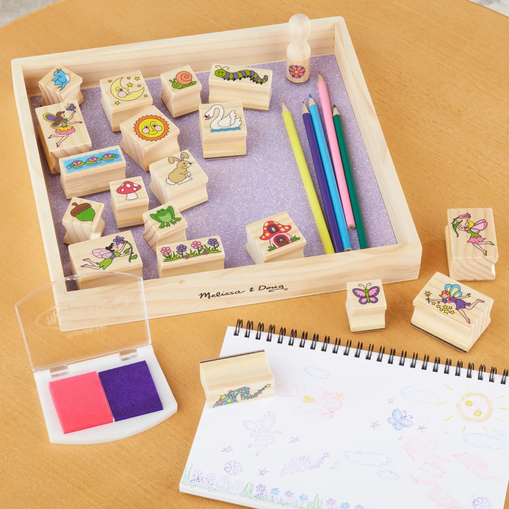 Stamp-a-Scene Fairy Garden