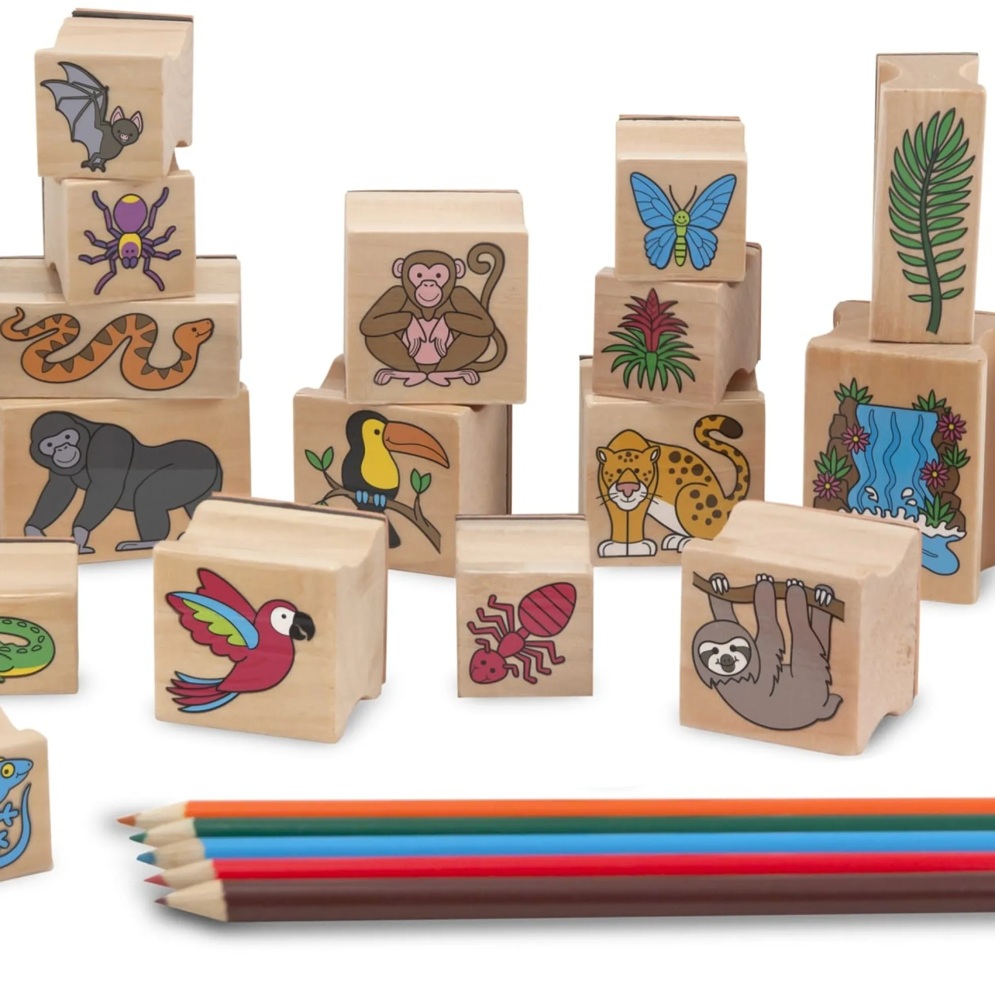 Stamp-a-Scene Rain Forest