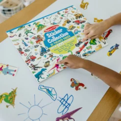 Sticker Collection - Dinosaurs, Vehicles, Space, and More