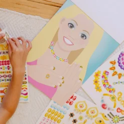 Sticker Pad - Jewelry & Nails Glitter Collection