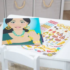 Sticker Pad - Jewelry & Nails Glitter Collection