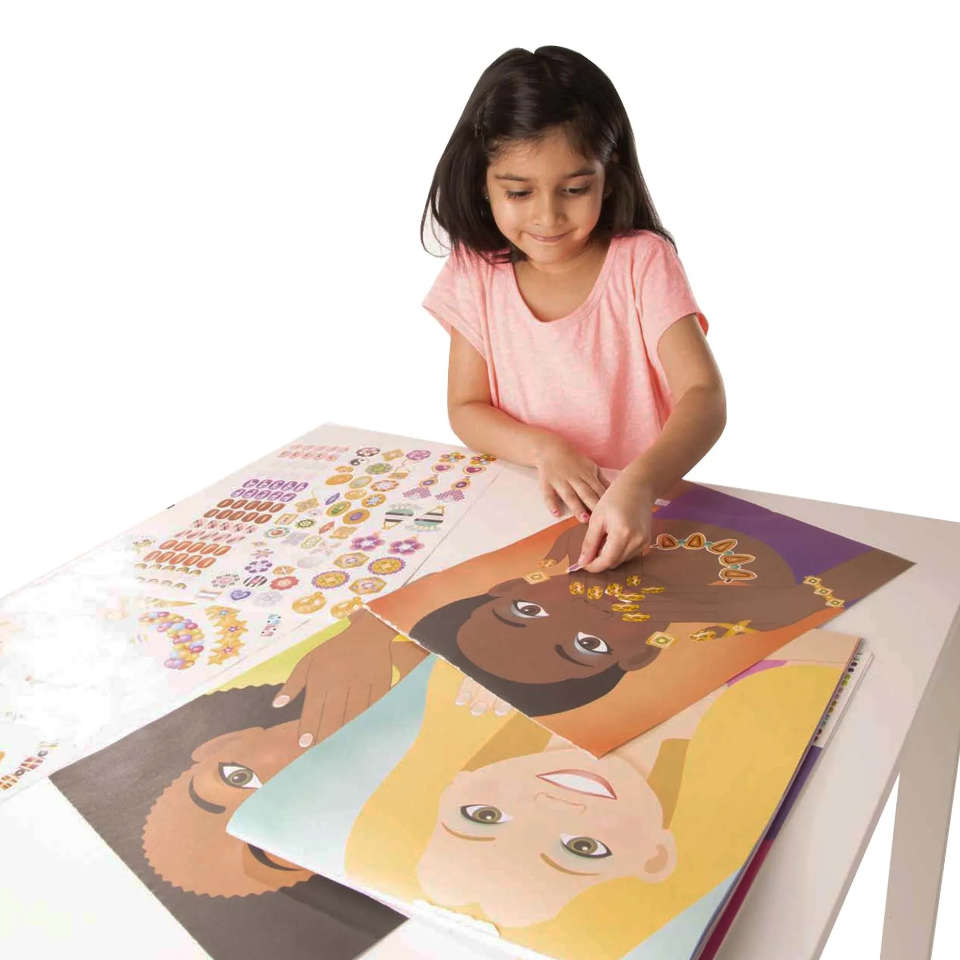 Sticker Pad - Jewelry & Nails Glitter Collection