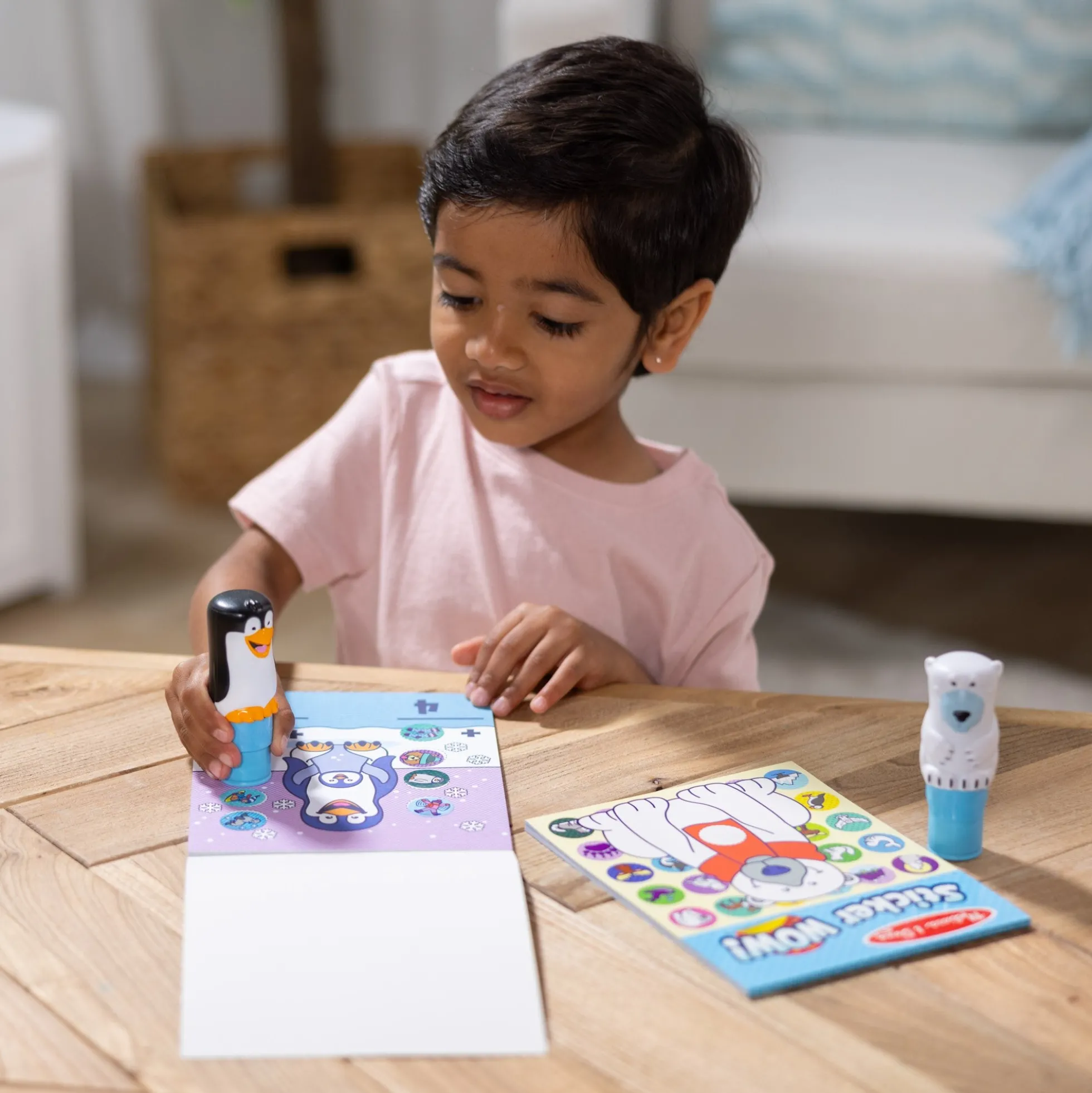 Sticker WOW!® Activity Pads & Sticker Stampers VALUE PACK - Winter