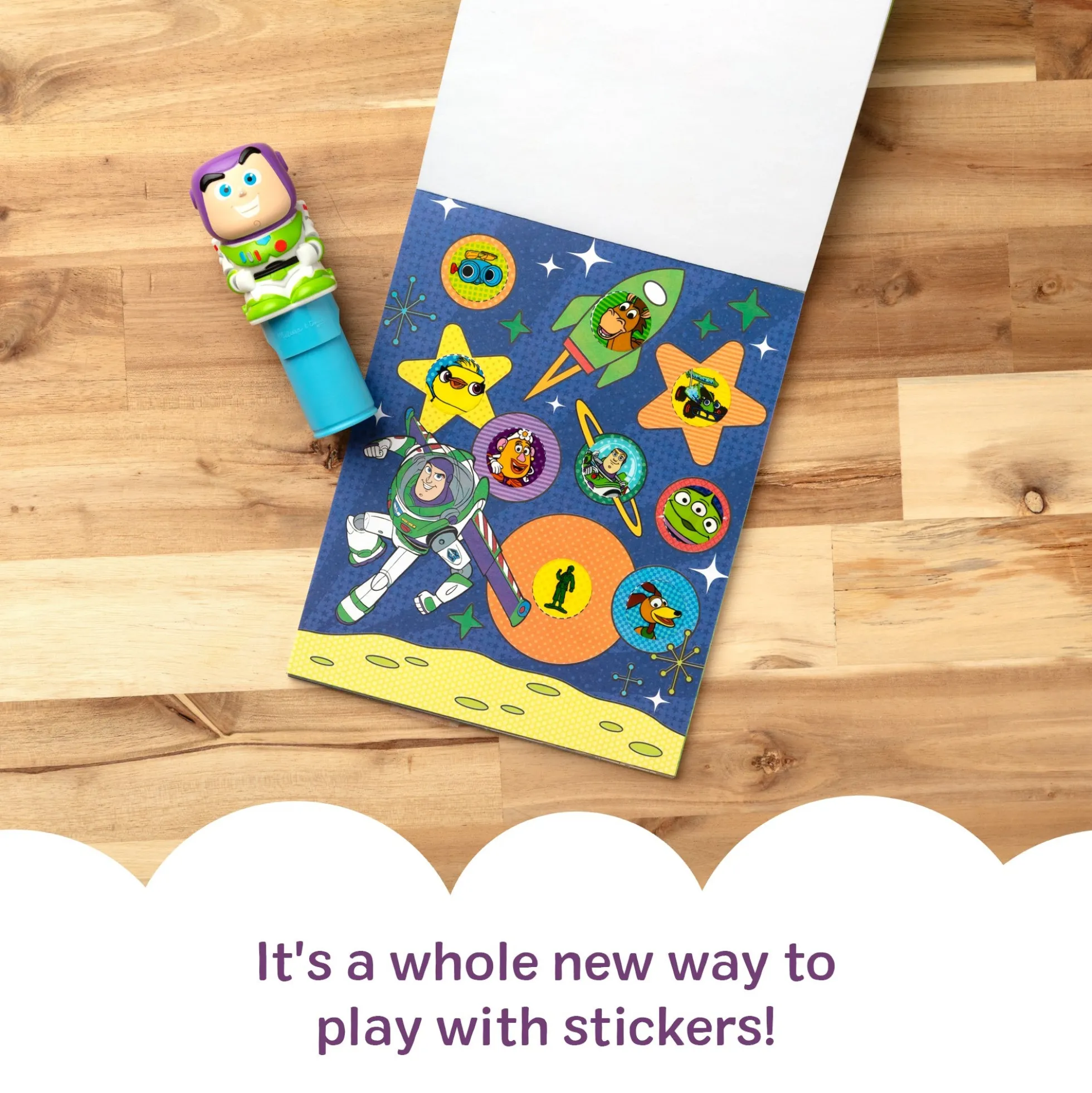 Sticker WOW!™ Activity Pad & Sticker Stamper - Buzz Lightyear