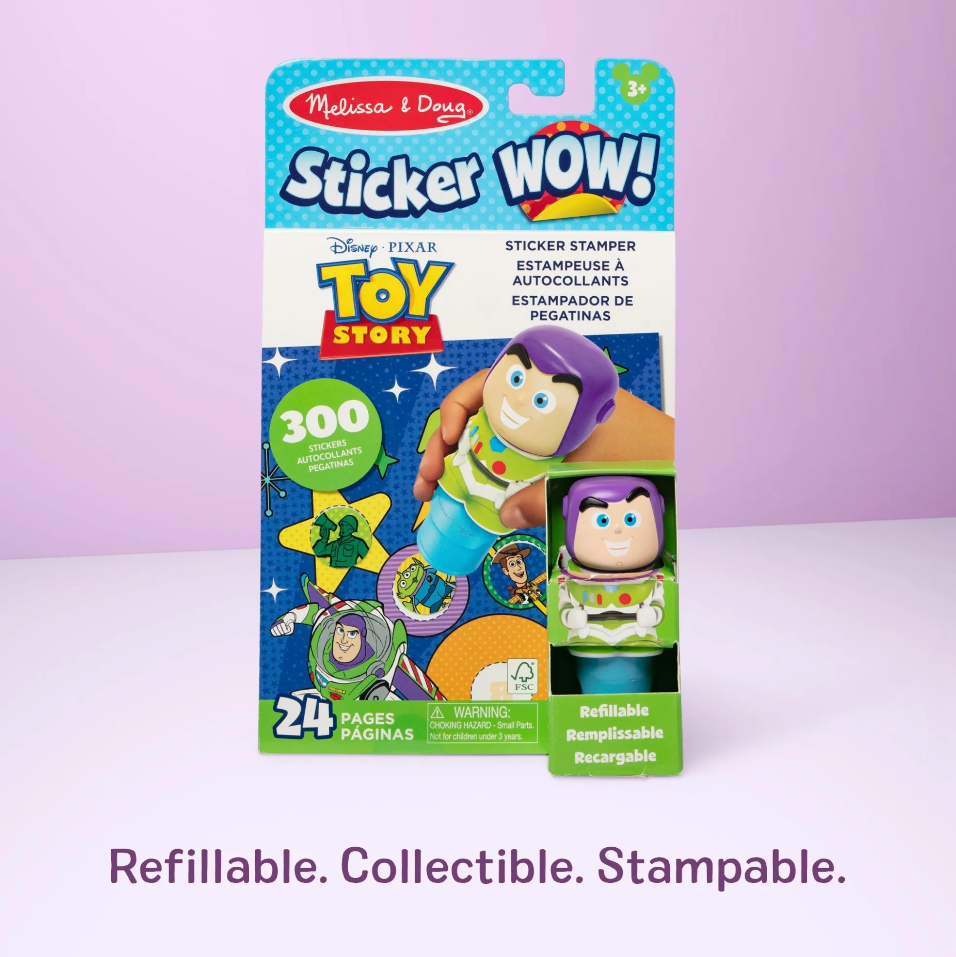 Sticker WOW!™ Activity Pad & Sticker Stamper - Buzz Lightyear