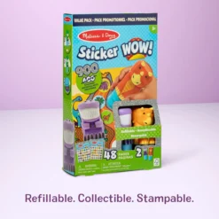 Sticker WOW!™ Activity Pad & Sticker Stamper Value Pack - Dinosaur
