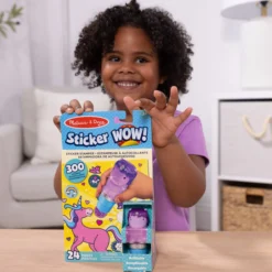 Sticker WOW!™ Activity Pad & Sticker Stamper - Purple Unicorn