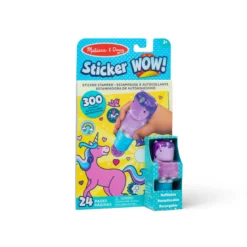 Sticker WOW!™ Activity Pad & Sticker Stamper - Purple Unicorn